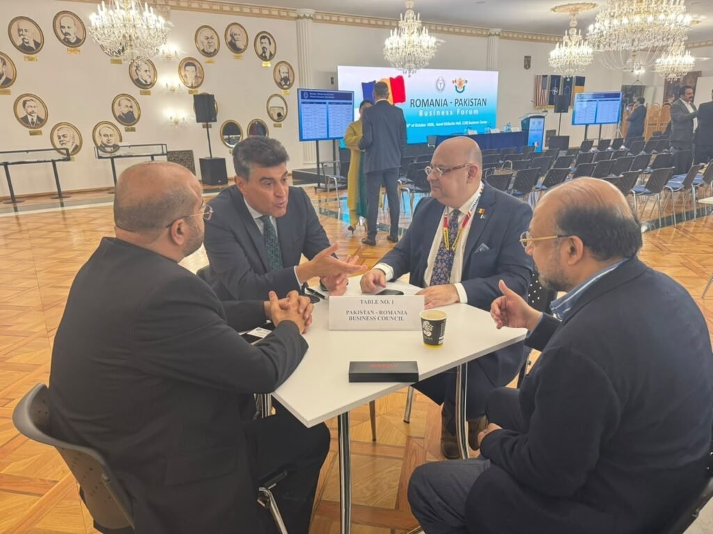 PRBC, ARICE discuss trade and investment cooperation at Romania–Pakistan business forum