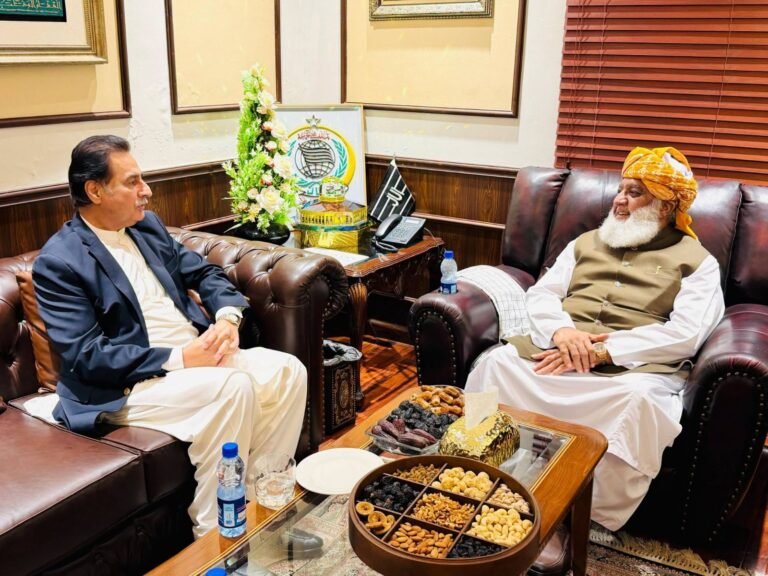 Ayaz Sadiq meets Maulana Fazlur Rehman; stresses bonds beyond politics
