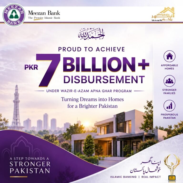 Meezan bank approves Rs49bn in financing under affordable housing scheme