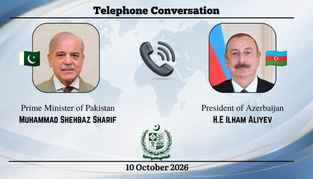 PM reaffirms Pakistan’s deep-rooted, strategic partnership with Azerbaijan