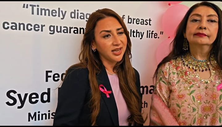 Natalie Baker stresses early detection to combat breast cancer