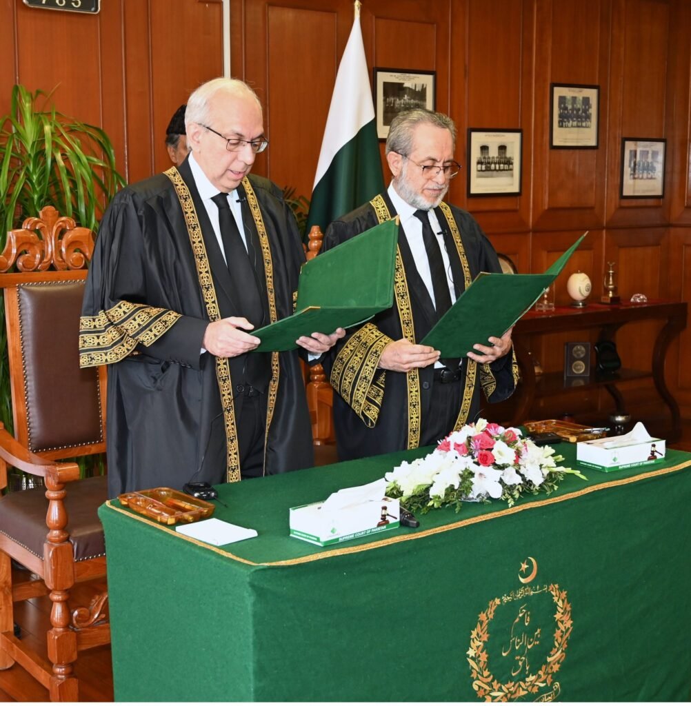 Justice Munib Akhtar takes oath as CJP
