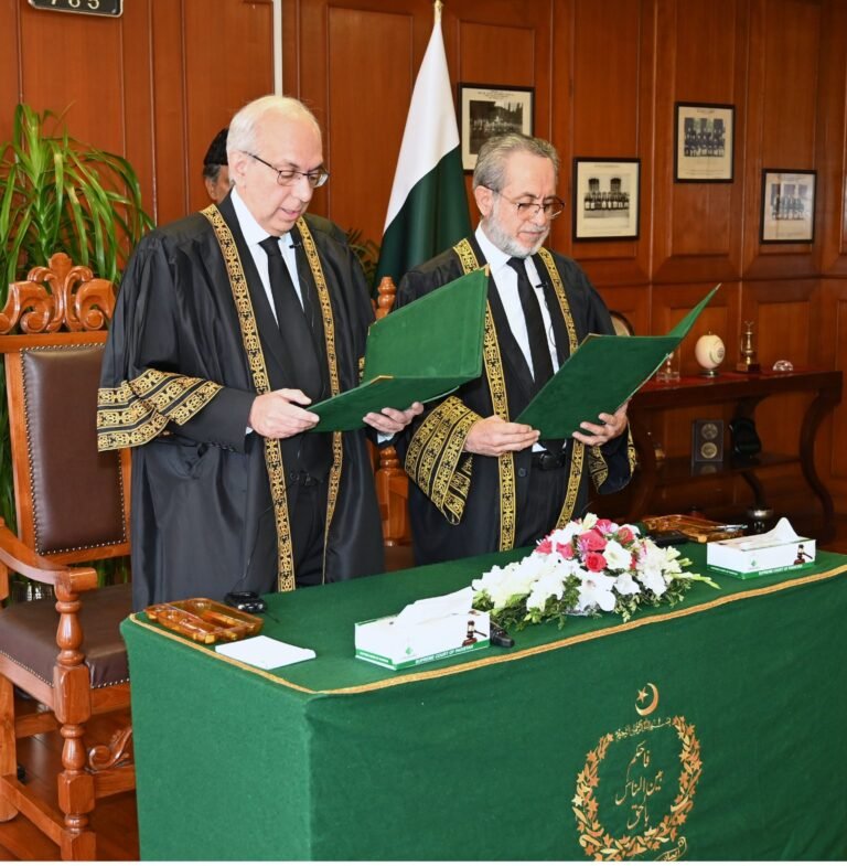 Justice Munib Akhtar takes oath as CJP