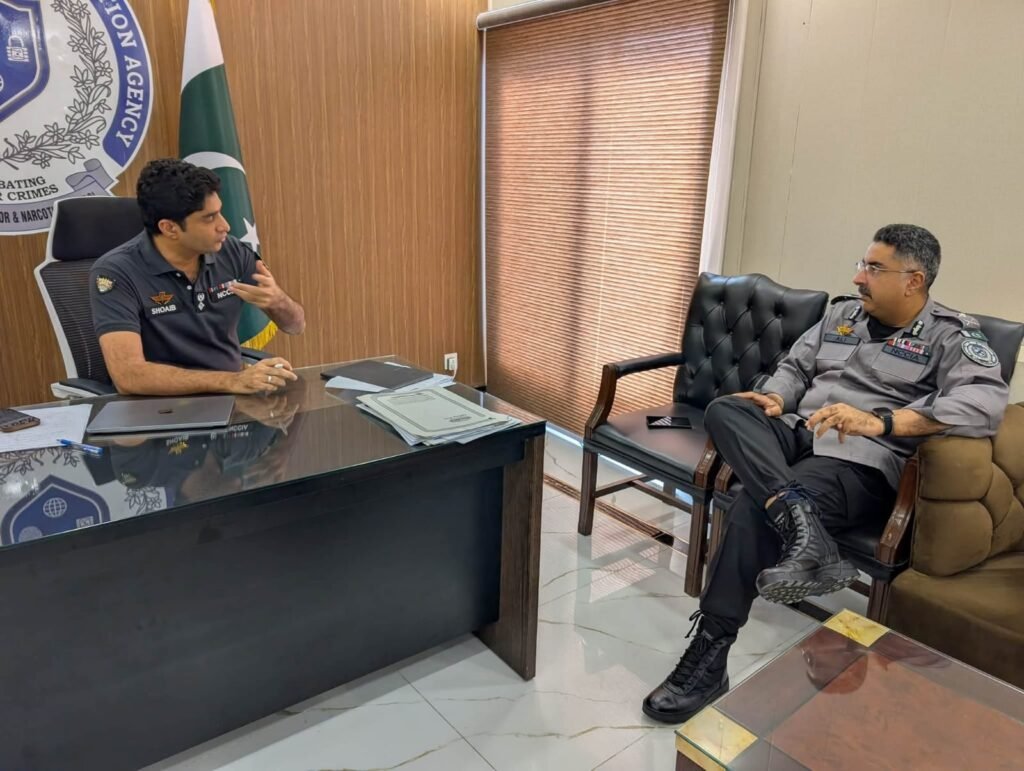 NCCIA DG Rizvi holds meeting with additional director Islamabad to review cybercrime complaints