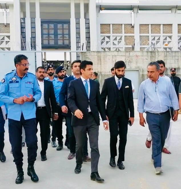 CDA chief inspects Islamabad jail project