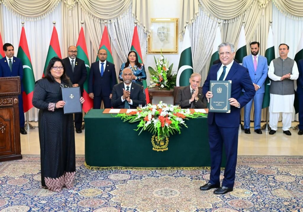 Pakistan, Maldives agree to raise bilateral trade to $200 million in two years