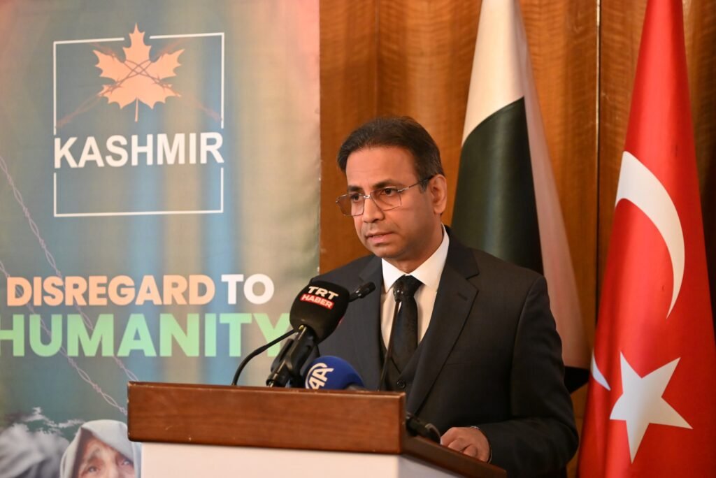 Pakistan embassy in Ankara commemorates Kashmir Black Day, reaffirms support for Kashmiri people’s right to self-determination