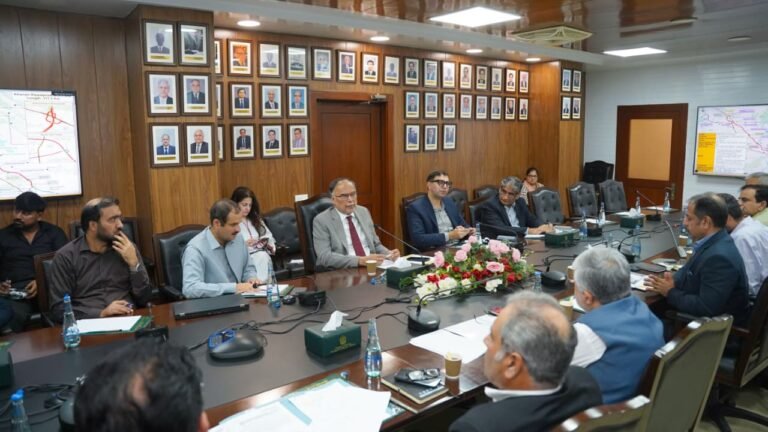 Ahsan orders removal of bottlenecks, timely completion of NHA projects