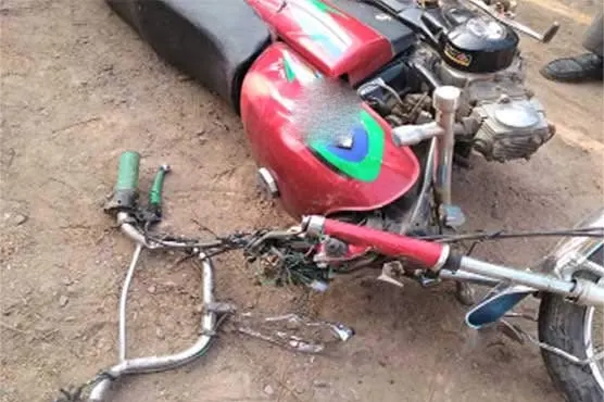 Three killed in motorcycle-tanker collision in Rawalpindi