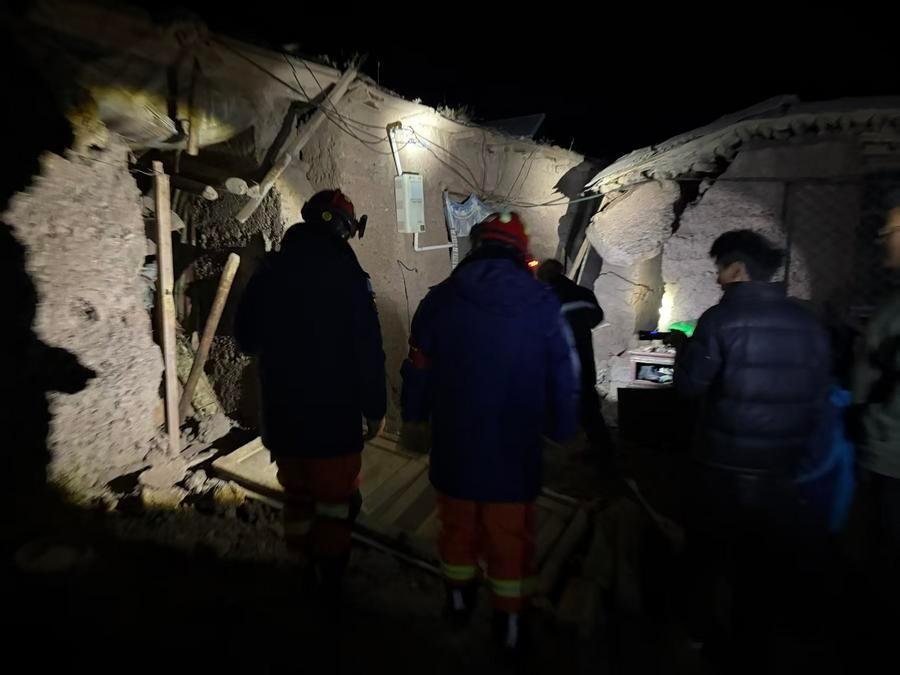 PM grieved over deaths, injuries by earthquake in China's Xizang region