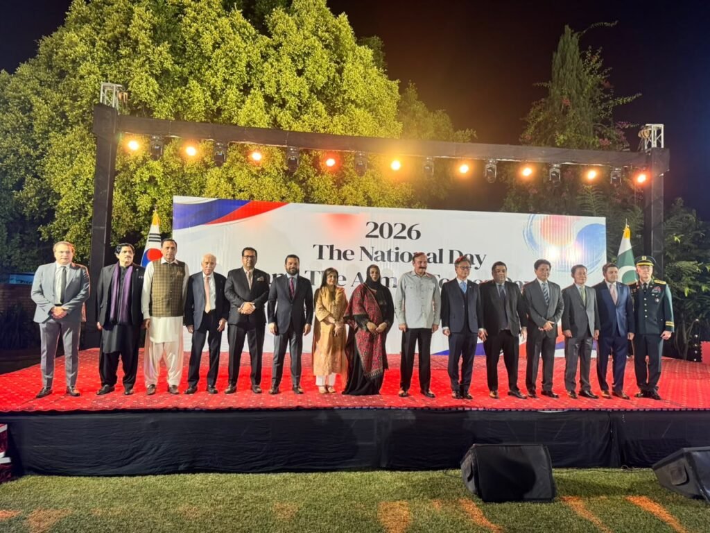 Aqeel Malik attends Korean National Day reception